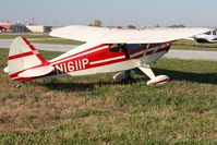 N1611P @ TDZ - EAA breakfast fly-in at Toledo, Ohio - by Bob Simmermon