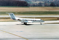 HZ-NR2 @ GVA - Gulfstream III of Rashid Engineering Company seen at Geneva in March 1993. - by Peter Nicholson