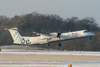 G-ECOO @ EGCC - flybe Dash-8 departing from RW05L - by Chris Hall