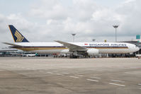 9V-SYF @ WSSS - Singapore Airlines Boeing 777-300 - by Dietmar Schreiber - VAP