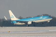 PH-BXH @ EGCC - KLM B737 departing from RW05L - by Chris Hall