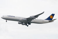 D-AIGV @ WSSS - Lufthansa Airbus 340-300 - by Dietmar Schreiber - VAP
