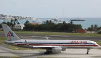 N623AA @ TNCM - American airlines N623AA taxing for take off at TNCM - by Daniel Jef