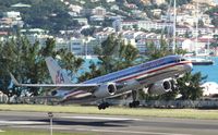N640A @ TNCM - American airlines N640A departing TNCM runway 28 - by Daniel Jef