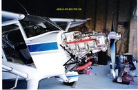 CF-NCF - O-470J engine install - by Scott Boyd - owner