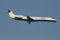 G-EMBN @ EBBR - Flight BE141 is descending to RWY 02 - by Daniel Vanderauwera