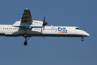 G-JECF @ EBBR - Flight BE7181 is descending to RWY 02 - by Daniel Vanderauwera