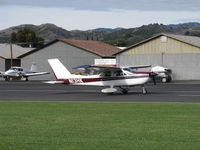 N13HK @ SZP - 1972 Cessna 177B CARDINAL, Lycoming O&VO-360 180 Hp, landing roll Rwy 04 - by Doug Robertson