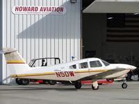 N5DW @ POC - Parked at Howard Aviation - by Helicopterfriend