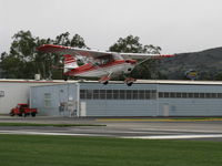 N50380 @ SZP - 1979 Bellanca 7ECA CITABRIA, Lycoming O-235 115 Hp, landing Rwy 04 - by Doug Robertson