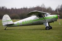 G-BSUD @ EGBD - 1941 Luscombe Airplane Corporation LUSCOMBE 8A, c/n: 1745 at Derby Eggington - by Terry Fletcher