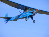 G-BCYH - Test Flight afer overhaul @ Challock - by Guy Smith G-BKLZ