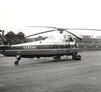 OO-SHH @ BRU - Sabena Helicopters. Brussel - Allee Verte Heliport 1962 - by Henk Geerlings