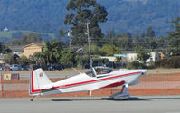 N513TT @ KWVI - Lauback VANS RV-6 from KPRB taxiing in for 2010 Watsonville Fly-In - by Steve Nation
