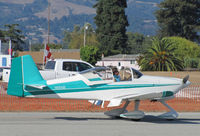 N670SB @ KWVI - 2001 Lippert VANS RV-6A taxiing at 2010 Watsonville Fly-In - by Steve Nation