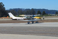 N735HD @ KWVI - 1977 Cessna 182Q taxiing at 2010 Watsonville Fly-In - by Steve Nation