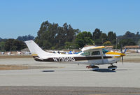 N735HD @ KWVI - 1977 Cessna 182Q taxiing at 2010 Watsonville Fly-In - by Steve Nation