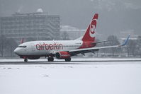 D-AHXA @ LOWI - BER [AB] Air Berlin	
with blue Hapagfly winglet! - by Delta Kilo
