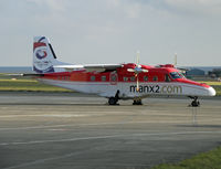 D-ILKA @ EGNS - One of Manx2s Do228s wearing Celton Manx Tail - by Manxman