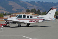 N2335R @ KWVI - Propellerhead Aviation (Santa Cruz, CA) 1997 Raytheon 58 parking @ 2010 Watsonville Fly-in - by Steve Nation