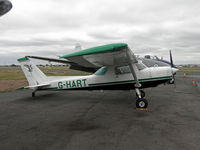 G-HART @ EGBE - Air Atlantique Cessna 152 tail-dragger G-HART - by Manxman