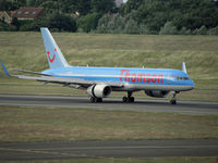 G-OOBF @ EGBB - Thomsonfly G-OOBF arrives @BHX - by Manxman