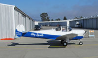 N3437H @ KWVI - southern California-based 1946 Ercoupe 415-C Sky Sprite taxiing @ 2010 Watsonville Fly-in - by Steve Nation