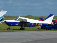 G-AVBS @ EGTP - Parked at Perranporth - by Manxman