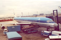 PH-DCU @ LHR - KLM , DC-8-55F - by Henk Geerlings