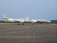 D-CSAL @ EGNS - Along with D-CNAG whilst both were operating for Manx2 - by Manxman