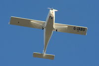 G-JABU @ EGBG - visitor from Bourn airfield - by Chris Hall