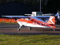 G-BJWT @ EGBG - visitor to the BMAA Icicle 2011 fly-in - by Chris Hall
