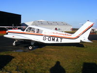 G-OMAT @ EGBG - on a training flight from Coventry Airport - by Chris Hall