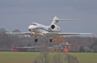 HB-JFD @ EGGW - Cessna 750 seen on short final to runway 26 at Luton (EGGW) - by Hertsman