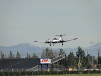 N2143A @ POC - On final to runway 26L - by Helicopterfriend