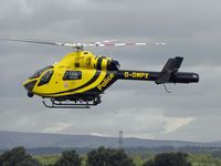 G-GMPX @ EGCB - Manchester Police Helicopter - by Manxman
