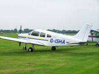 G-ISHA @ EGCB - Piper PA-28 G-ISHA - by Manxman