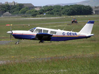 G-OEVA @ EGNS - PA-32 at the Aeroclub - by Manxman