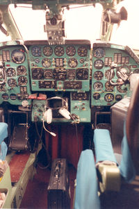HA-LBO @ EHAM - Malev , cockpit TU-134A-3 - by Henk Geerlings