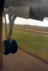 PH-KFE @ BHX - NLM CityHopper .Landing at Birmingham, Fokker F-27 Friendship - by Henk Geerlings