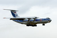 RA-76951 @ LOWL - Volga-Dnepr-Airlines Ilyushin IL-76TD-90VD to approach on RWY26 in LOWL/LNZ - by Janos Palvoelgyi