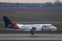 OK-CCC @ EDDP - Morning shuttle from Prague with a loooong touch down on rwy 26R - by Holger Zengler