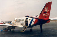 N201TC @ ORH - Bar Harbor Airlines , Dec 1981 - by Henk Geerlings