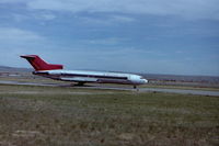 N272US @ KBIL - Northwest Orient 727 taxi's to what was then runway 27R in June of 1981.  Photo taken with my then new Pentax ME Super & standard 50mm lens. - by Daniel Ihde