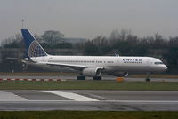 N12125 @ EGCC - Continental Airlines B757 wearing United titles after the recent merger of the two airlines to form United Continental Holdings Inc - by Chris Hall