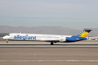 N419NV @ LAS - Casino goers arrive on another cheap flight. - by Duncan Kirk