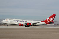 G-VROS @ LAS - The daily Virgin flight from London-Gatwick - by Duncan Kirk
