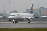 D-AISZ @ EGCC - Lufthansa - by Chris Hall