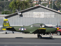 N4403K @ SZP - 1948 Ryan NAVION as L-17B, Continental E-185 (owner states 225 Hp engine), taxi to Rwy 22 - by Doug Robertson