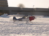 N160AK @ WS17 - @ pioneer airport ski plane fly-in - by steveowen